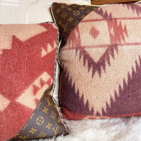 Other - Louis Vuitton Canvas Pillows